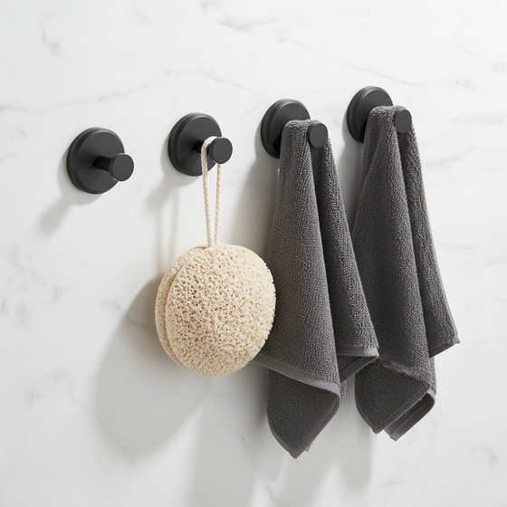 Fyndium® Twist & Lock Sugkoppskrokar 4-pack